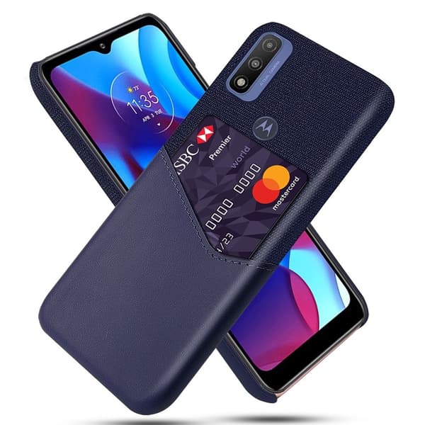 Bofink Motorola G Pure Kort Cover - Blå Blue