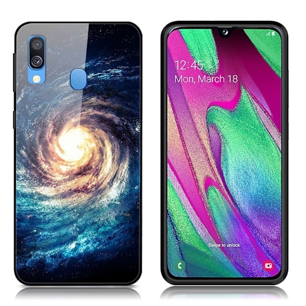 Fantasy Samsung Galaxy A40 cover - Tåge Multicolor