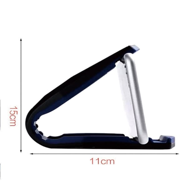 Universell telefonholder for bilmontering - Svart / Hvit Black