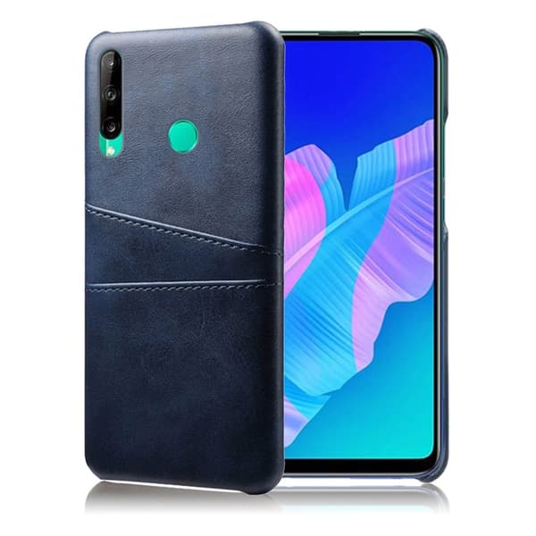 Dual Card kuoret - Huawei P40 Lite E - Tummansininen Blue