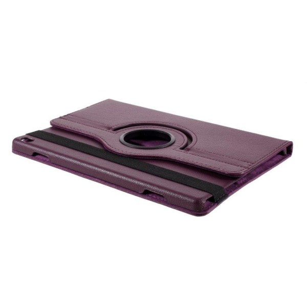 Lenovo Tab M10 360 graders roterbart læder Etui - Lilla Purple