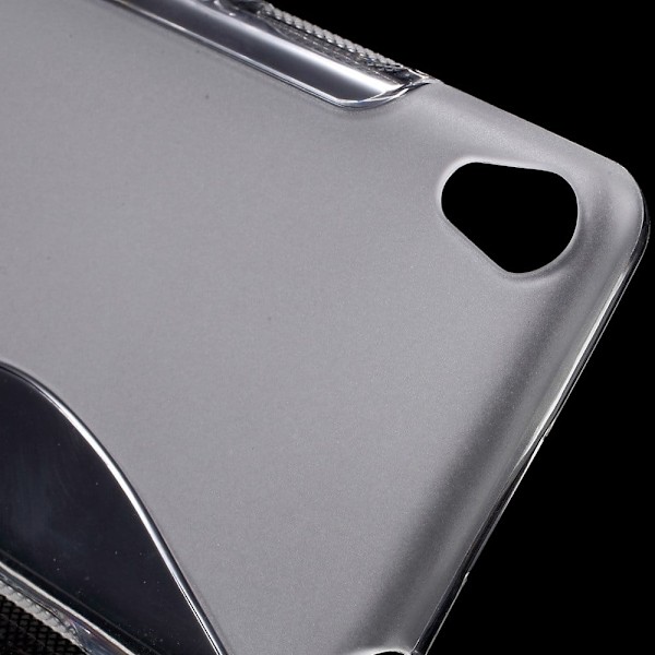 Lagerlöf S-form TPU-skal till Sony Xperia XA / XA Dual - Transparent Transparent