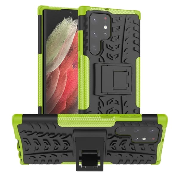 Offroad Etui Samsung Galaxy S22 Ultra - Grøn Green