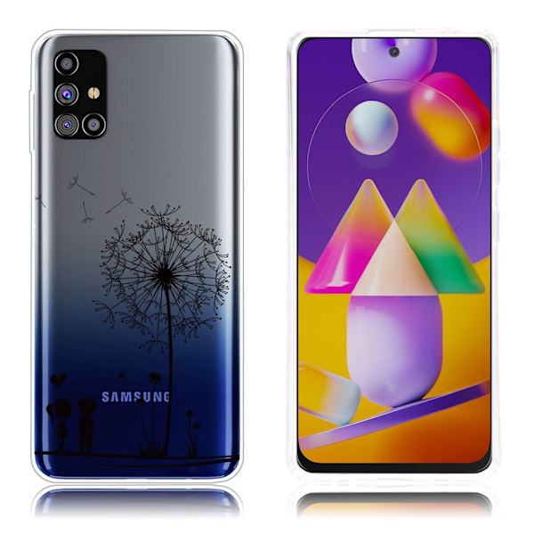 Deco Samsung Galaxy M31s cover - Sort Black