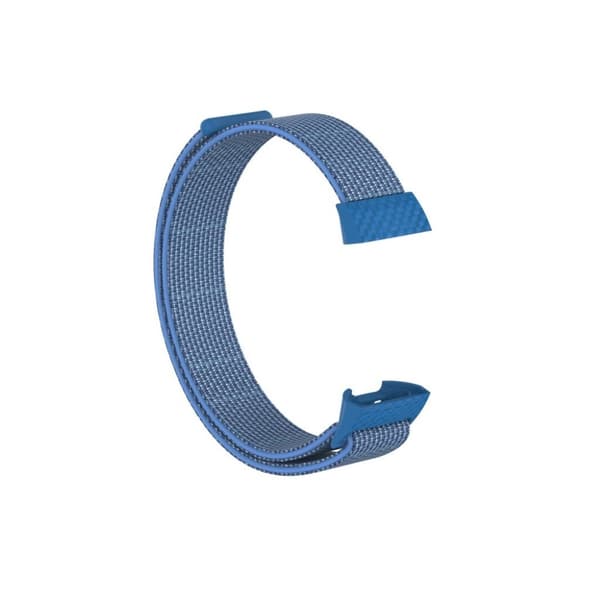 Fitbit Charge tre borrelås nylon watch band - Blå Blue
