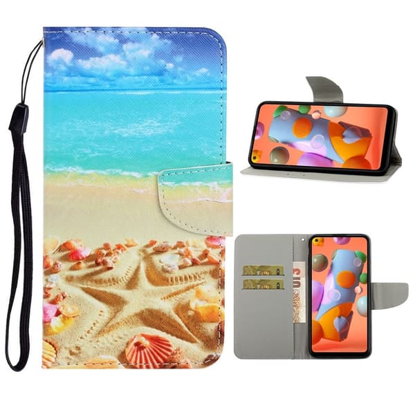 Wonderland Huawei P40 Lite / Nova 6 SE Etui - Stranden Multicolor
