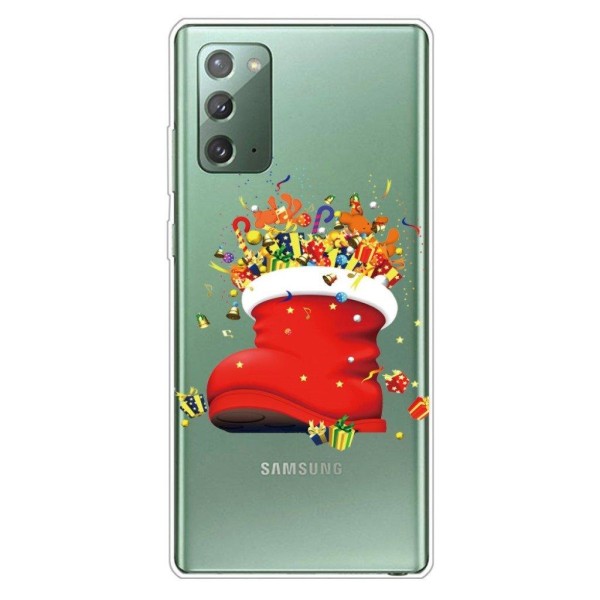 Christmas Samsung Galaxy Note 20 fodral - Gifts Röd