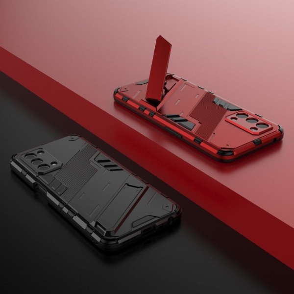 Shockproof hybrid cover with a modern touch for OnePlus Nord N20 Red