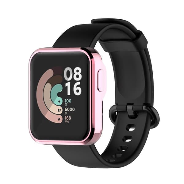 Xiaomi Mi Watch Lite / Redmi Watch skinnende deksel - Rosa Pink