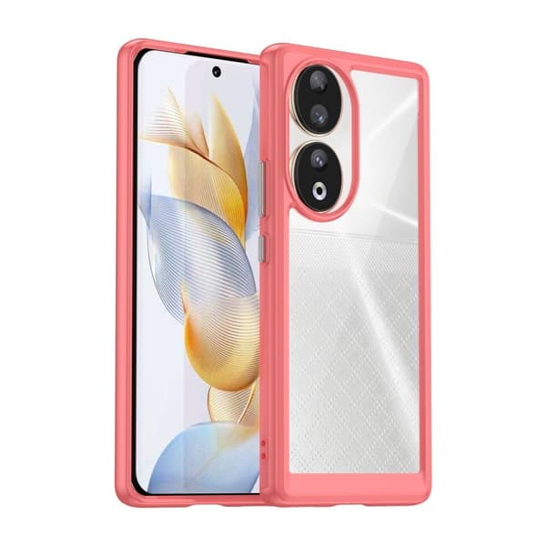 Honor 90 akryl cover - Rød Red