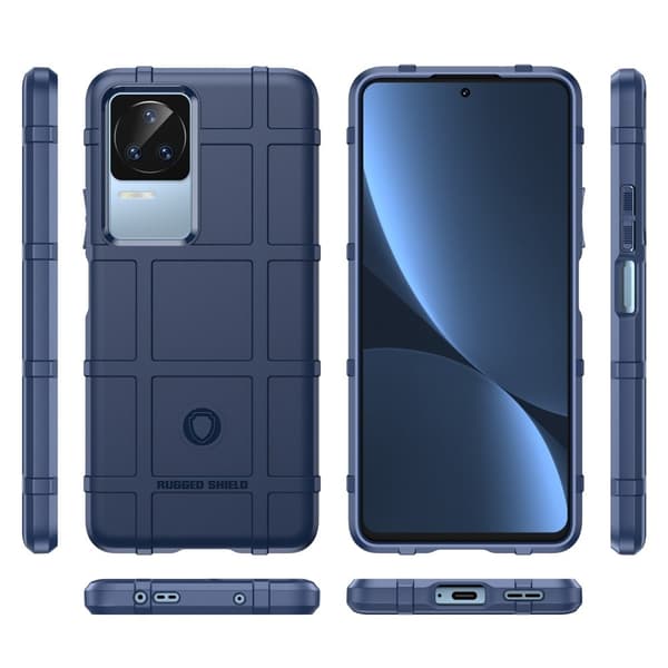 Rugged Shield Xiaomi Redmi K50 / Xiaomi Redmi K50 Pro kotelot - Sininen Blue