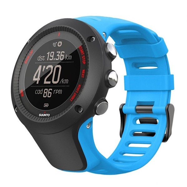 Suunto Ambit3 hållbar silikon klockarmband - blå Blå