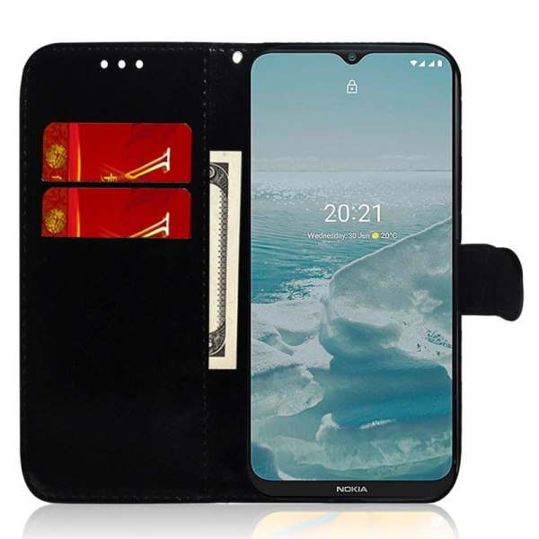 Mirror Nokia G60 Flip Etui - Sort Black