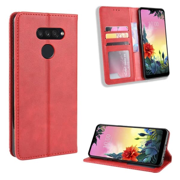 Bofink Vintage LG K50S etui – Rød Red