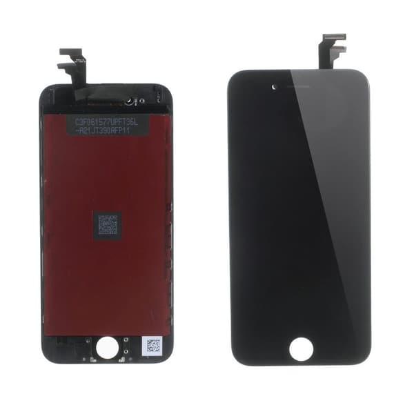 iPhone6 4.7 tommer LCD-skærm og digitaliseringsforbindelse (Lavet af Kinesisk Producent) - Sort Black