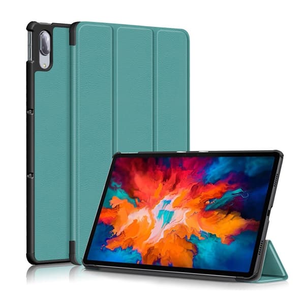 Lenovo Tab P11 Pro tri-fold læderetui - Grøn Green