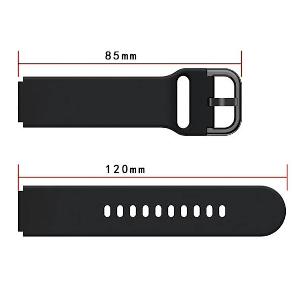 Huawei Watch Fit Mini / TalkBand B6 / B3 silikoninen ranneke - Pinkki Pink