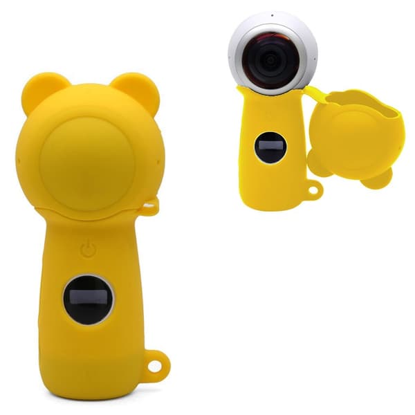 Samsung Gear 360 (2017) silikone cover - Gul Yellow