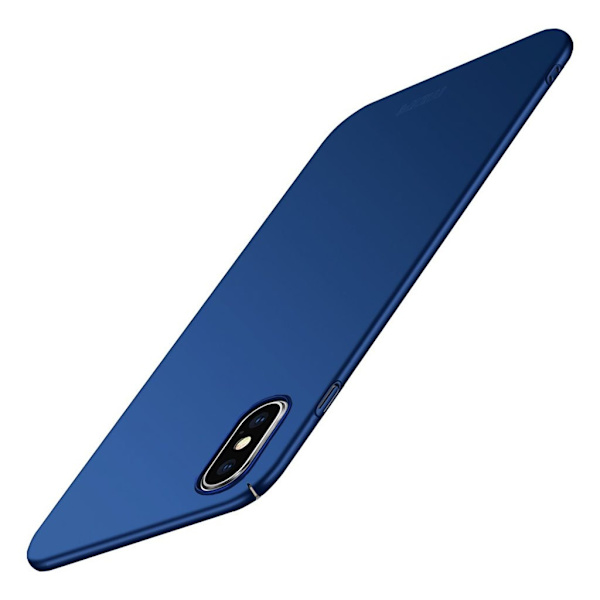MOFI Shield iPhone XS frostet etui - Blå Blue