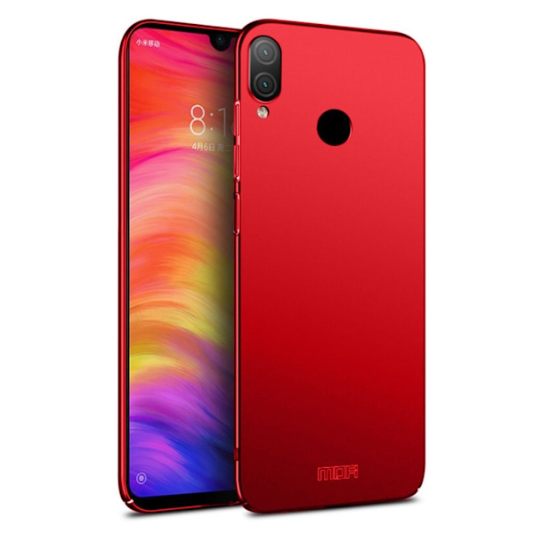 MOFI Xiaomi Redmi Note 7 / Xiaomi Redmi Note 7S / Xiaomi Redmi Note 7 Pro slim shield kotelot - Punainen Red