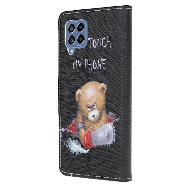 Wonderland Samsung Galaxy M53 5G flip etui - Bjørn Black