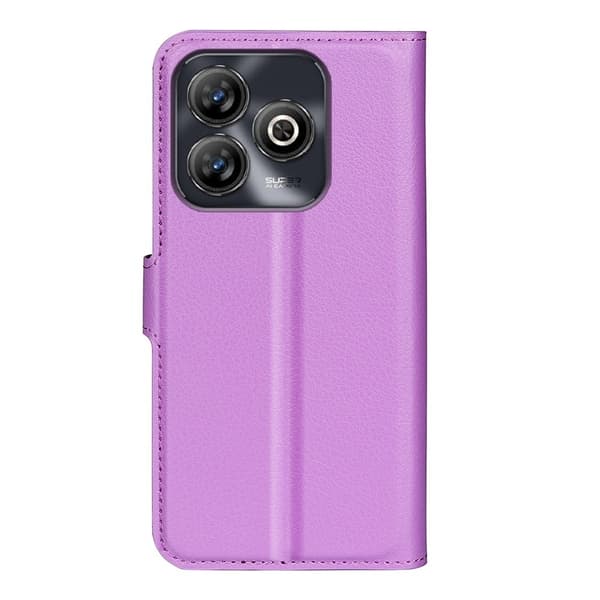 Classic ZTE Blade A75 flip kuoret - Violetti Purple