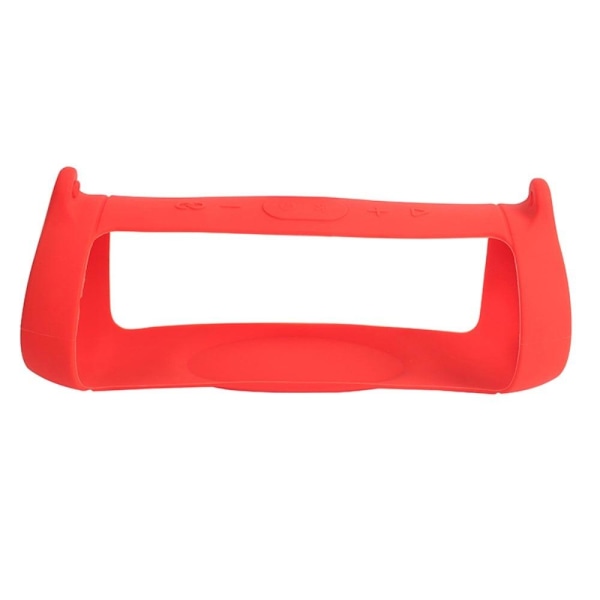 JBL Charge 5 silicone case + shoulder strap - Red Röd