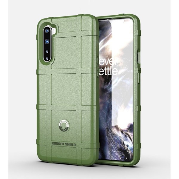 Rugged Shield OnePlus Nord kotelot - Vihreä Green