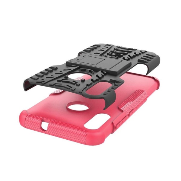 Offroad Motorola Moto E6 Plus skal - Rosa Rosa