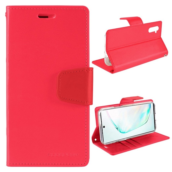 MERCURY Sonata Dagbog - Samsung Galaxy Note 10 - Hot Pink Red