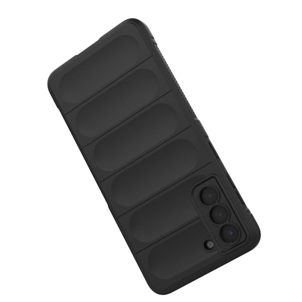 Blødt grebsformet cover til Samsung Galaxy S21 Plus 5G - Sølv/Grå Silver grey