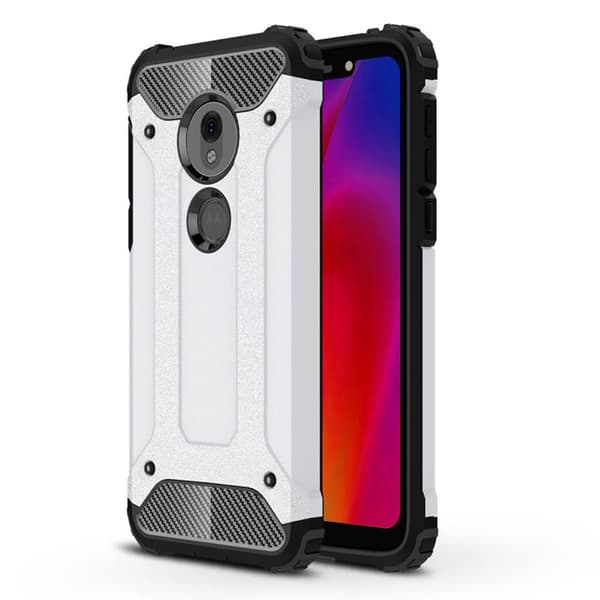 Armor Guard Motorola Moto G7 Play deksel - Hvit White