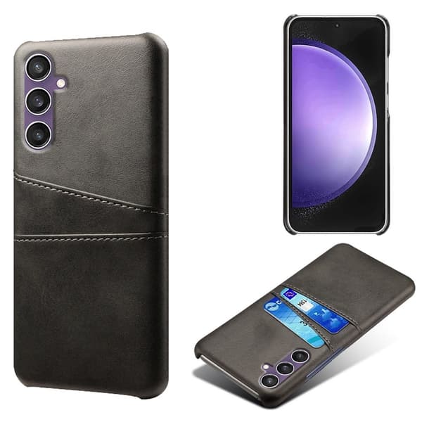 Dual Card Samsung Galaxy S23 FE kotelot - Musta Black