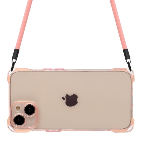 TPU iPhone 15 Plus-etui - Fire Hjørner Fallbeskyttelse Rosa Pink