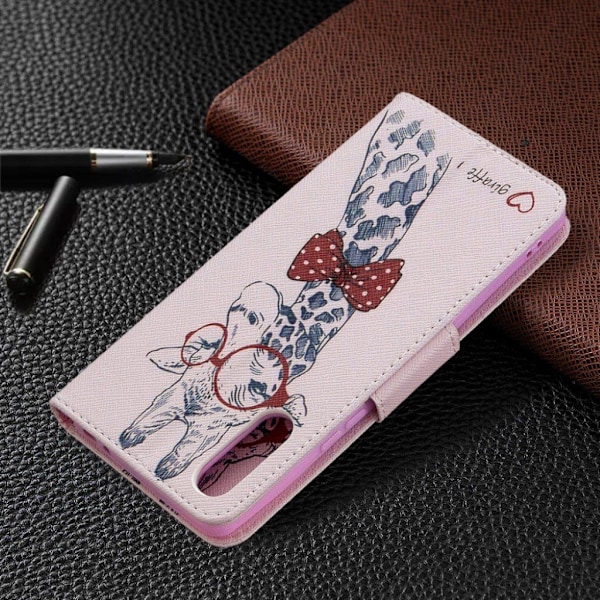 Wonderland Sony Xperia L4 kotelot - Kirahvi Multicolor