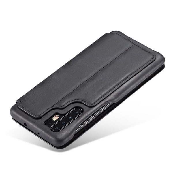 LC.Imeeke läder Huawei P30 Pro fodral - Svart Svart