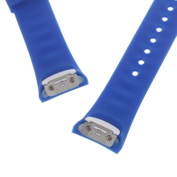 Silikon Håndleddstropp for Samsung Gear Fit 2 - Mørkeblå Blue