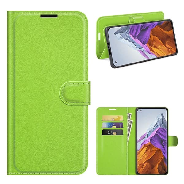 Classic Xiaomi Mi 11 Pro Flip Etui - Grøn Green