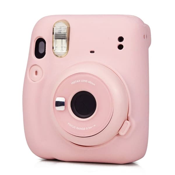 Fujifilm Instax Mini 11 CAIUL silikonöverdrag - Rosa Rosa