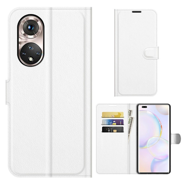 Classic Honor 50 Pro flip etui - Hvit White