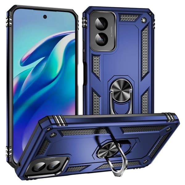 Bofink Combat Motorola Moto G Power 5G (2024) cover - Blå Blue
