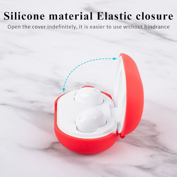 Oppo Enco Air silikonfodral med spänne - Grön Grön