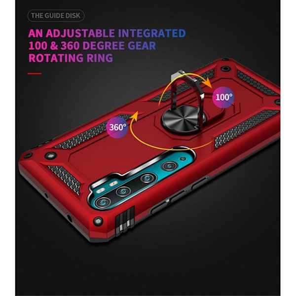 Bofink Combat Xiaomi Mi CC9 Pro deksel - Rød Red