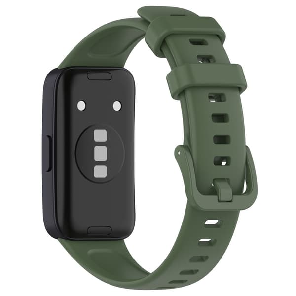 Huawei Band 8 silikonrem - Mörkgrön Grön