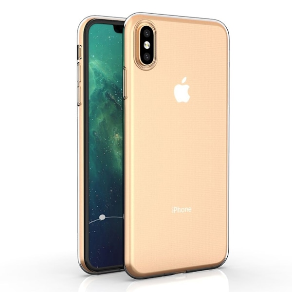 Ultrasmalt transparent fodral för iPhone XS Transparent