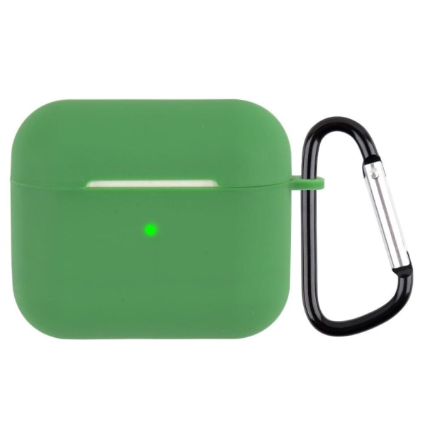 AirPods silicone case with carabiner - Green Green