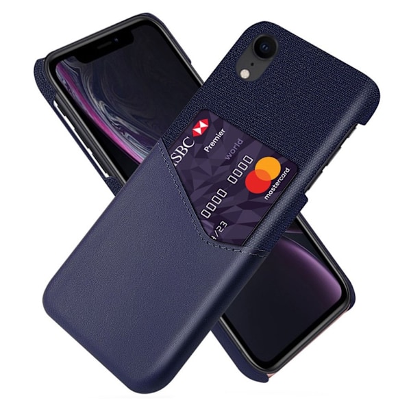 Bofink iPhone Xr Kortdeksel - Blå Blue