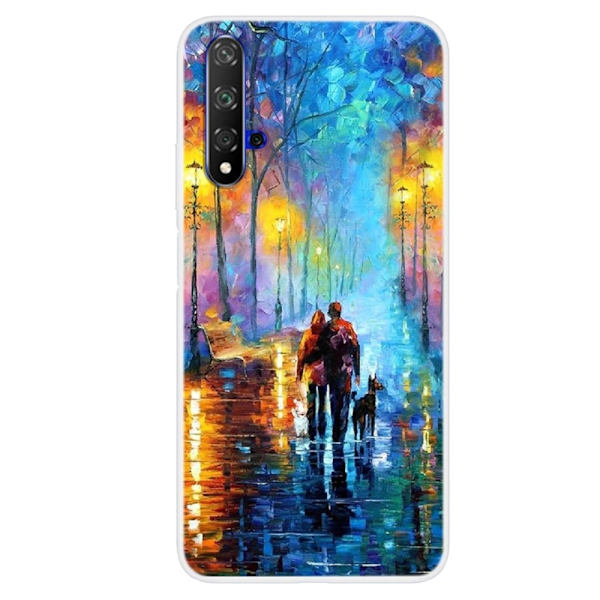 Deco Honor 20 / 20s Etui - Lovers og Hund Blue