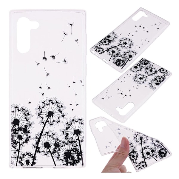 Deco Samsung Galaxy Note 10 skal - Maskros Svart
