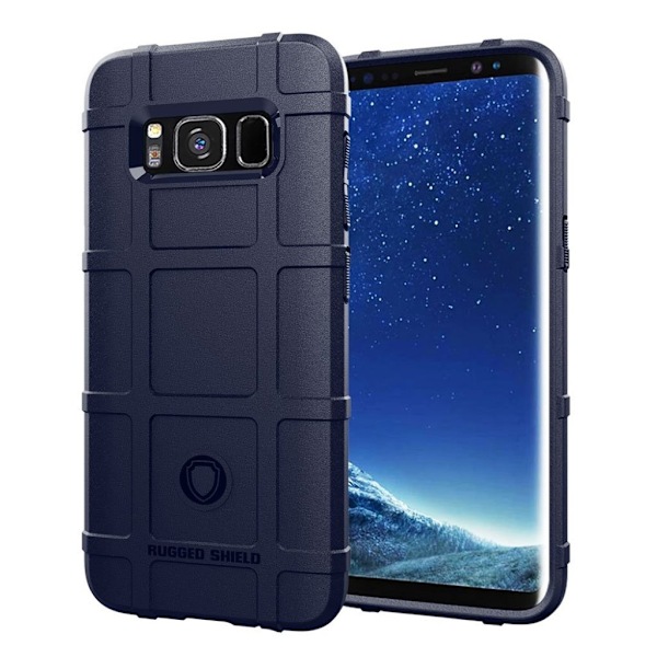 Rugged Shield Samsung Galaxy S8 skal - Blå Blå